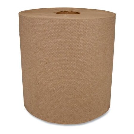 United Stationers Supply Morcon Tissue Morsoft Universal Roll Towels, 1-Ply, 8in x 700 ft, Kraft, 6 Rolls/Carton MOR6700R